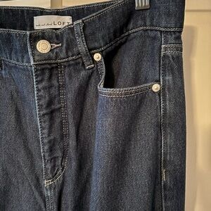 LOFT Dark Denim Jeans